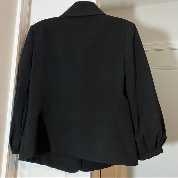 CAbi | Black Abbott Peplum Jacket Blazer - Picture 5 of 7